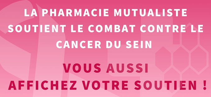 OCTOBRE ROSE : La pharmacie mutualiste de Reims soutient le combat contre le cancer du sein